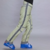 retica verde winterhose grün damen